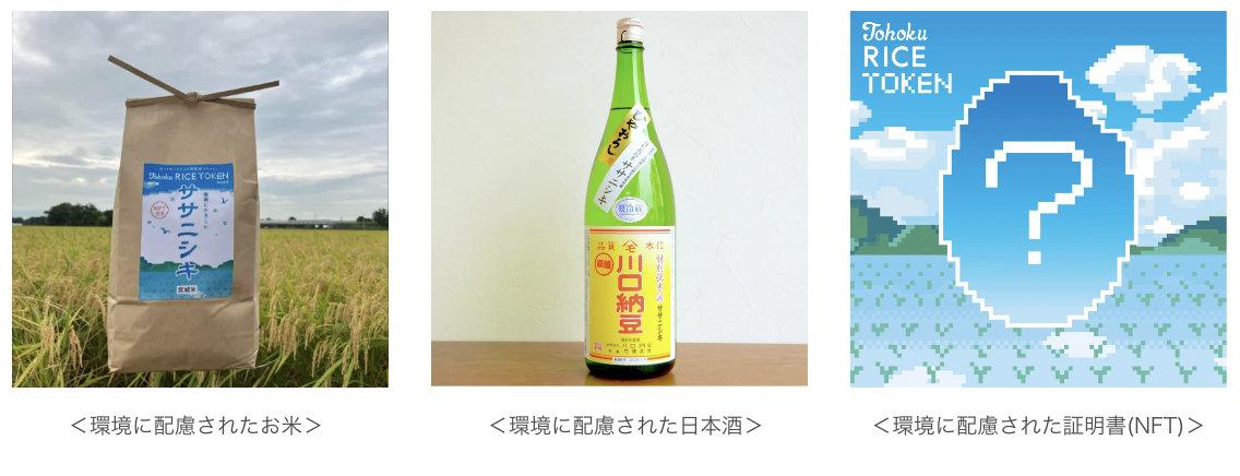 「Tohoku RICE TOKEN」の内容