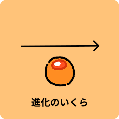 進化のいくら