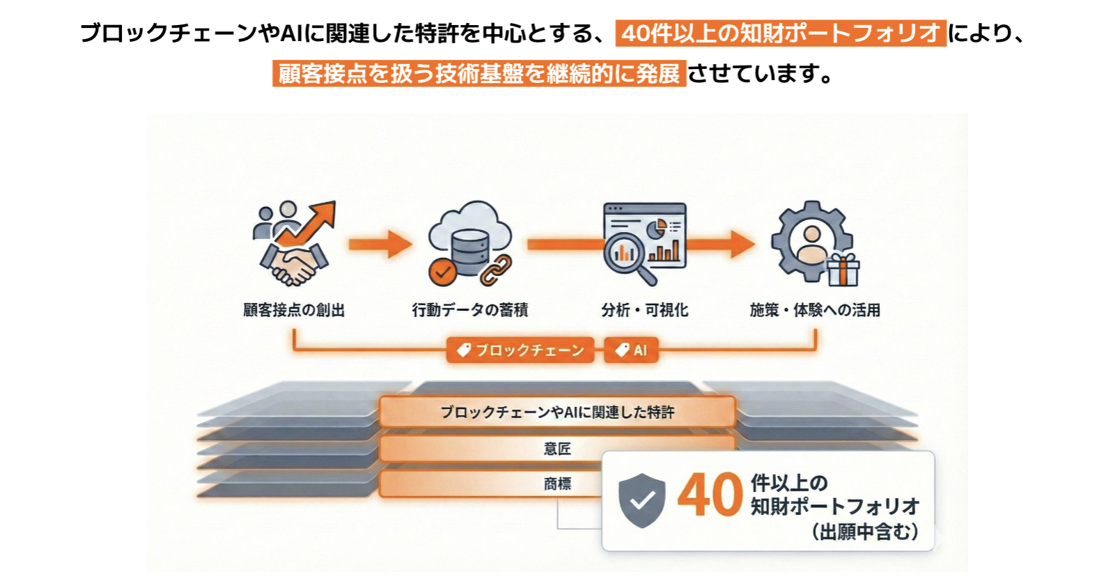 知財ポートフォリオ図