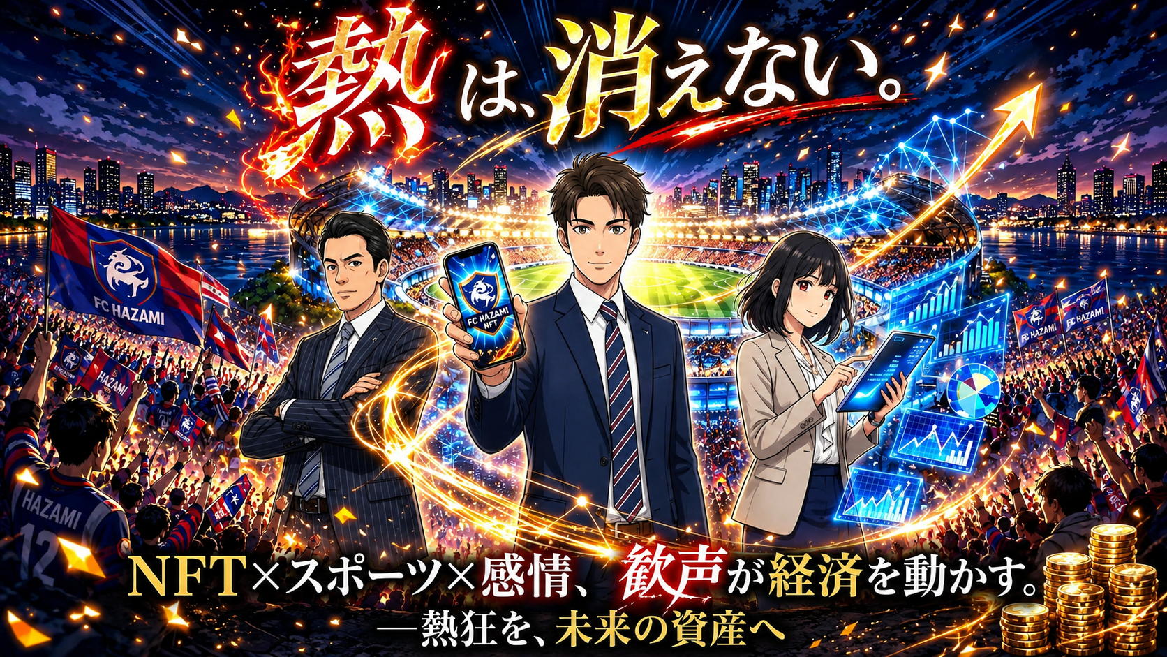 スポーツ業界のNFTマーケティング漫画サムネイル